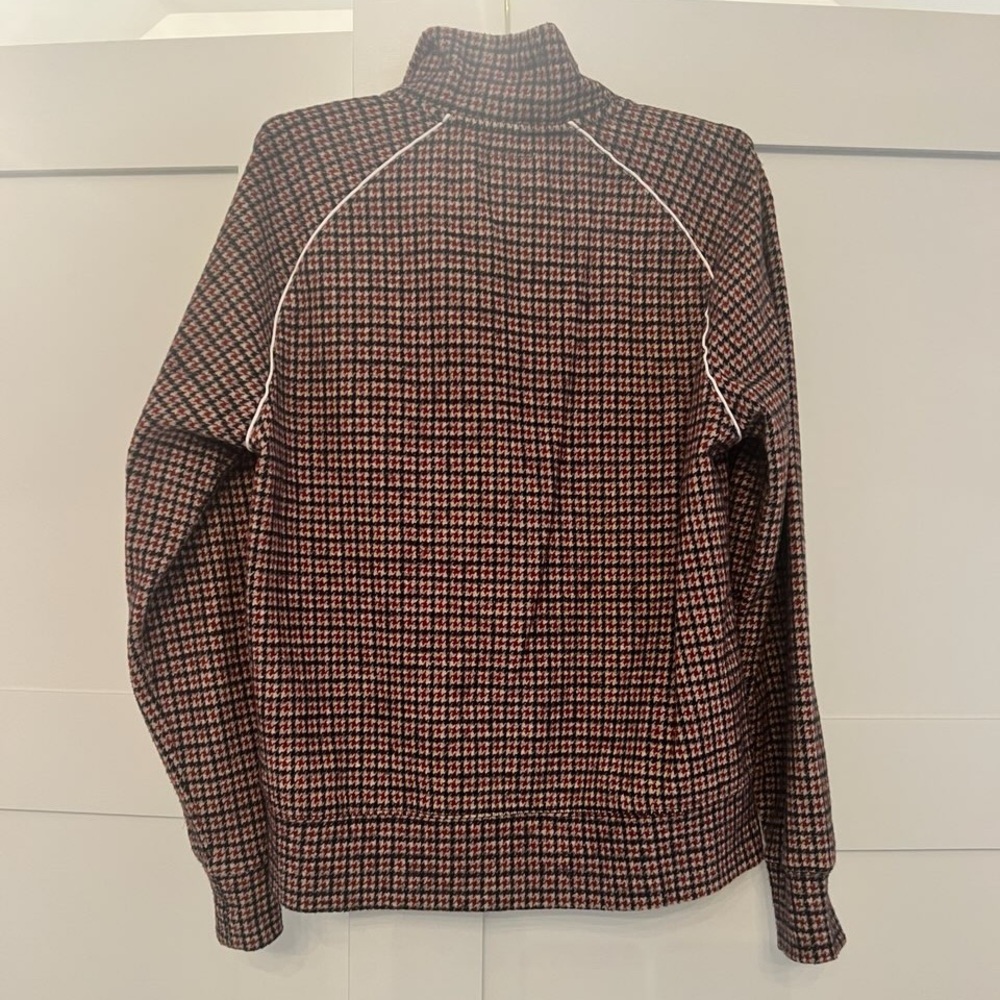 Todd Snyder Red and Black Houndstooth Jacket - Picture 2 of 6